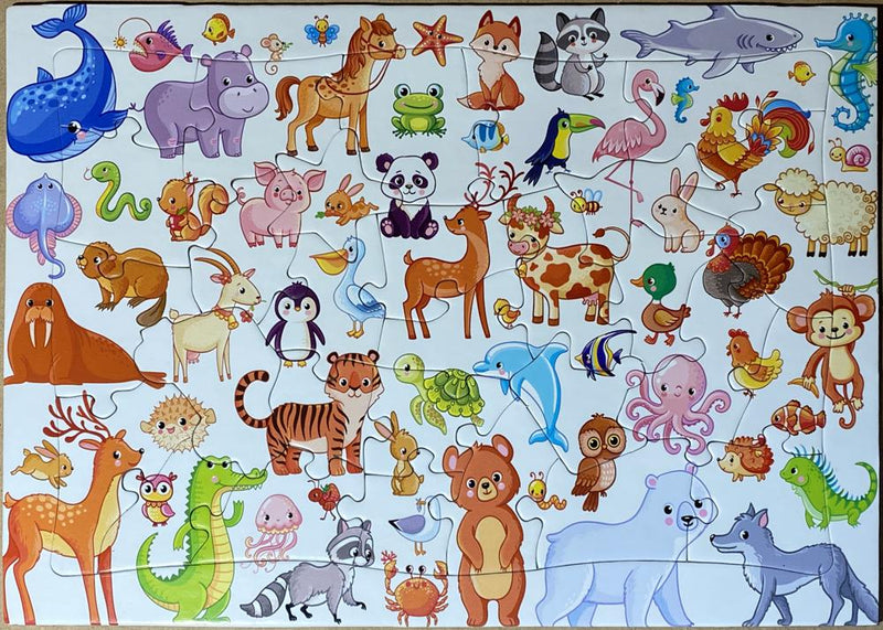 Animal Favourites (Tray Puzzle) QPuzzles