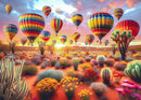Ballooning In The Desert (Landscape)