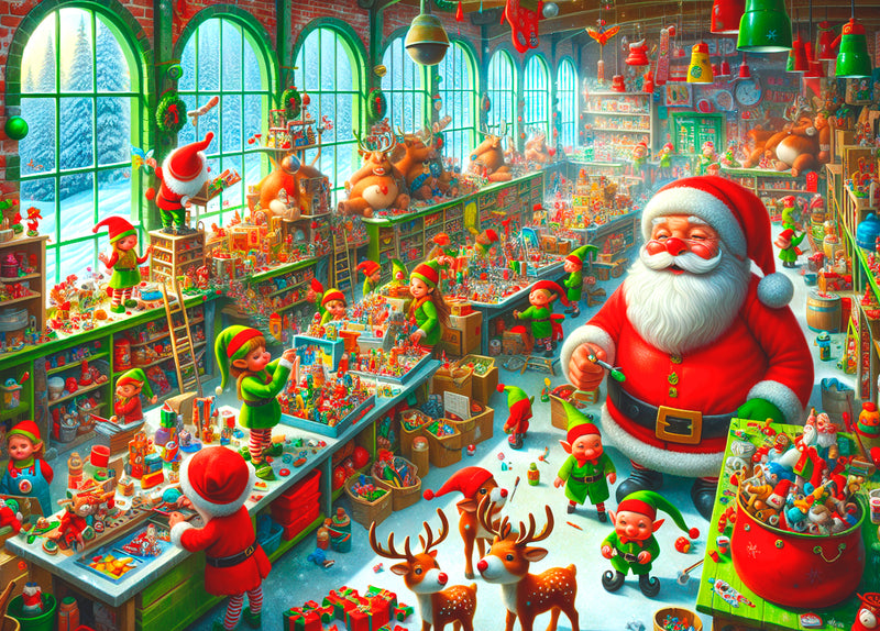 Santas Toy Workshop (Landscape)