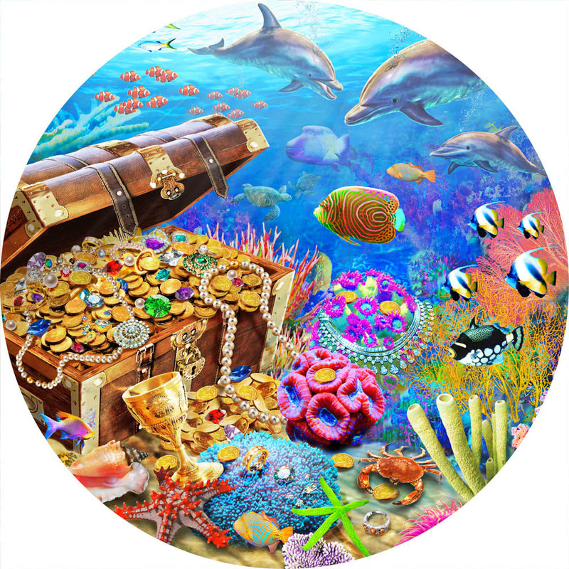 Undersea Treasure (Round) QPuzzles