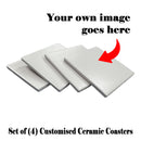 Design Your Own Personalised Ceramic Coasters (Includes Artwork)