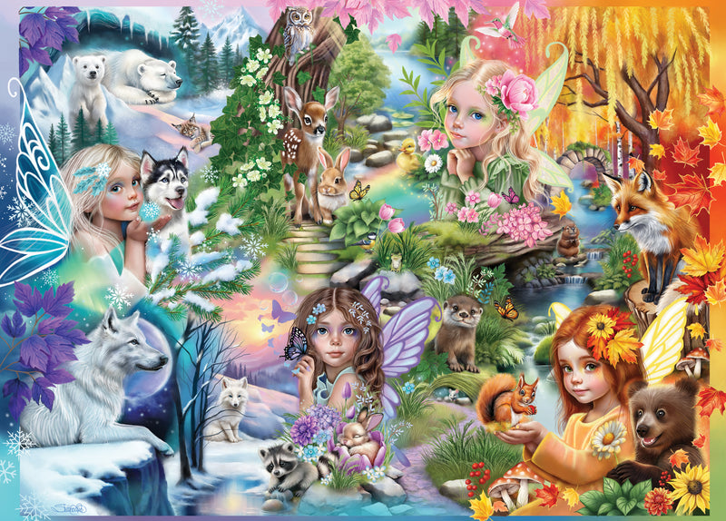 A Season of Fairies (Landscape)