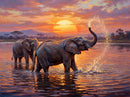 Afternoon Shower (Landscape)