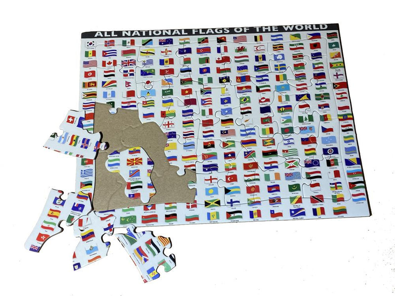 All National Flags of the World (Tray Puzzle) QPuzzles