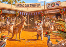 Aussie Animals - Anzac Day Two-Up At The Kangaroo Club (Landscape)