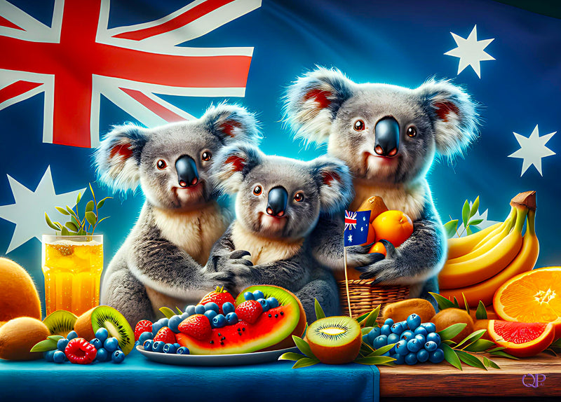 Australia Day - Koalas (Landscape)