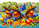 Australia Day - Platypus (Landscape)