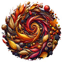 Autumn Leaves 02 (Round)