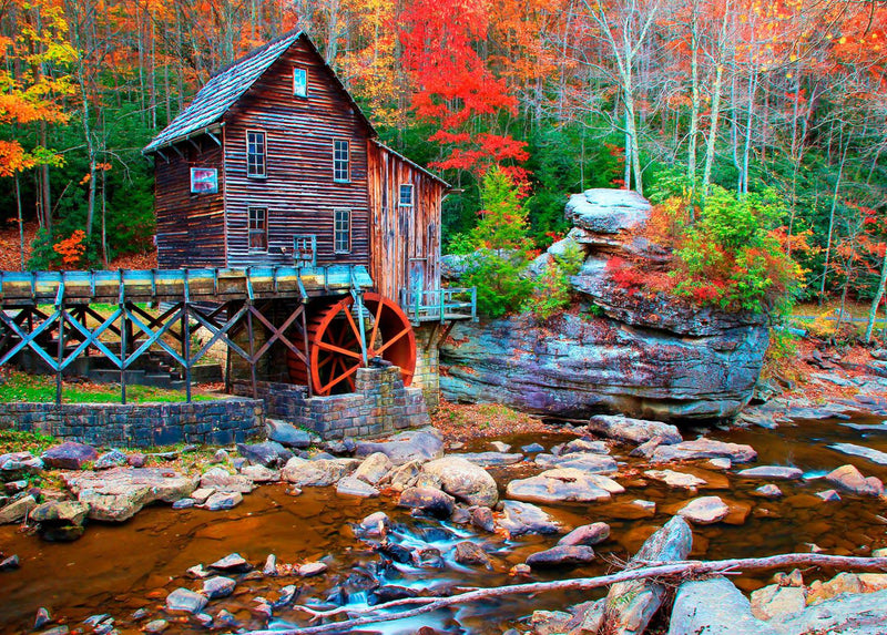 Babstock Water Mill (Landscape) QPuzzles