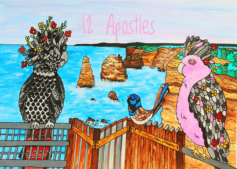 Birdies @ 12 Apostles (Landscape) QPuzzles