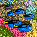 Bluetangs (Square) QPuzzles