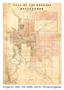 Borough of Daylesford - 1865 (Portrait) QPuzzles