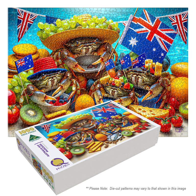 Australia Day - Mudcrabs (Landscape)