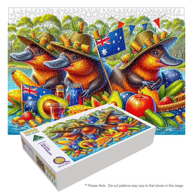 Australia Day - Platypus (Landscape)