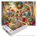 Christmas Kookaburras (Landscape)
