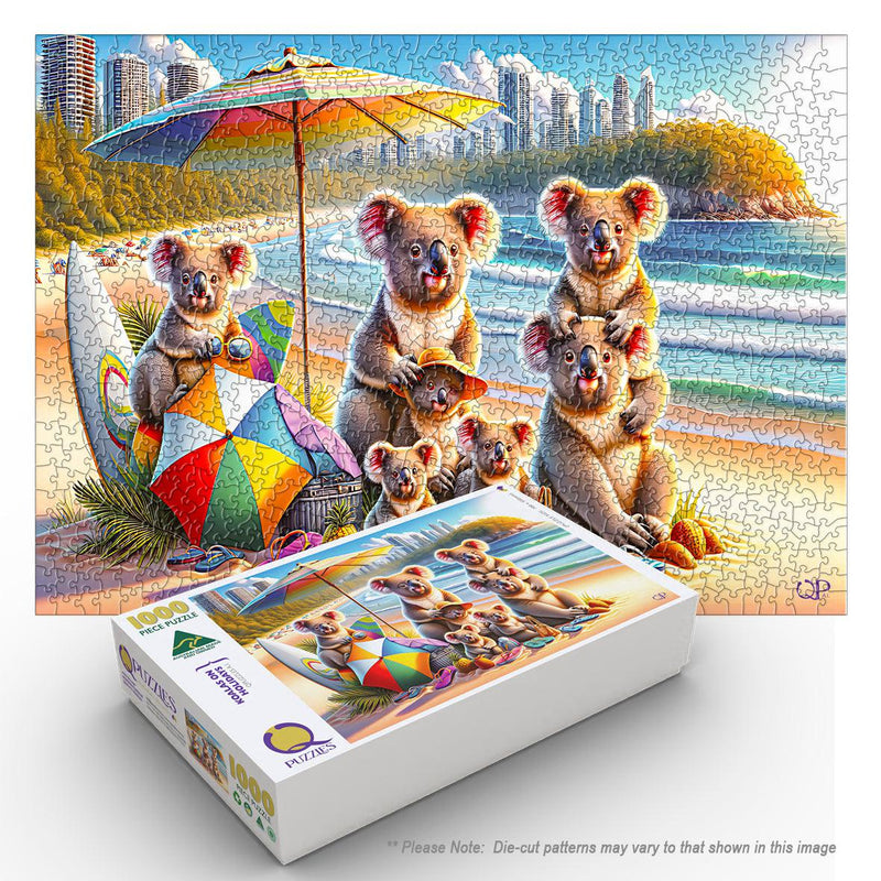 Koalas on Holidays (Landscape)