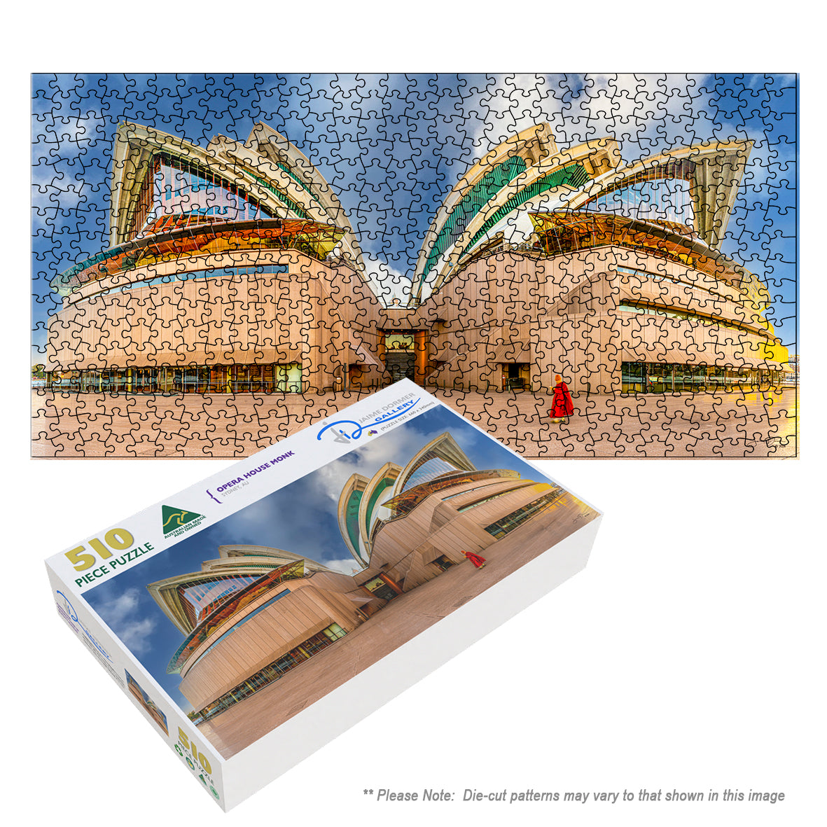 Opera House Monk (Panorama) - Puzzles Qld Pty Ltd