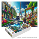 Painting The Eiffel (Landscape)