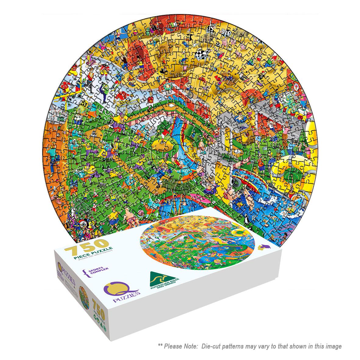 Sports Complex (Round) - Puzzles Qld Pty Ltd