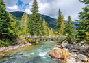 Bridge Over the Rapids (Landscape) QPuzzles