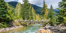 Bridge Over the Rapids (Panorama) QPuzzles