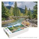 Bridge Over the Rapids (Landscape)