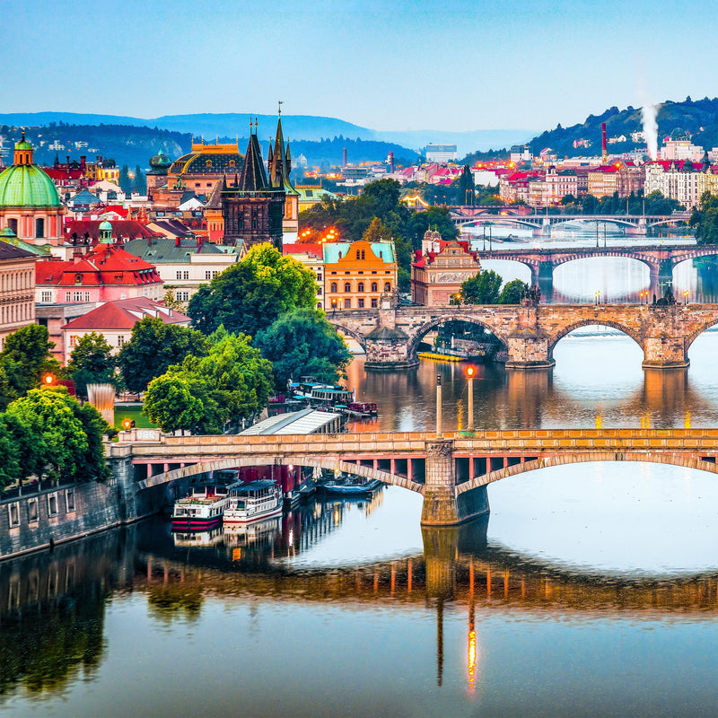 Bridges of Prague (Square)