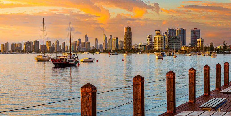 Broadwater Skyline (Panorama)