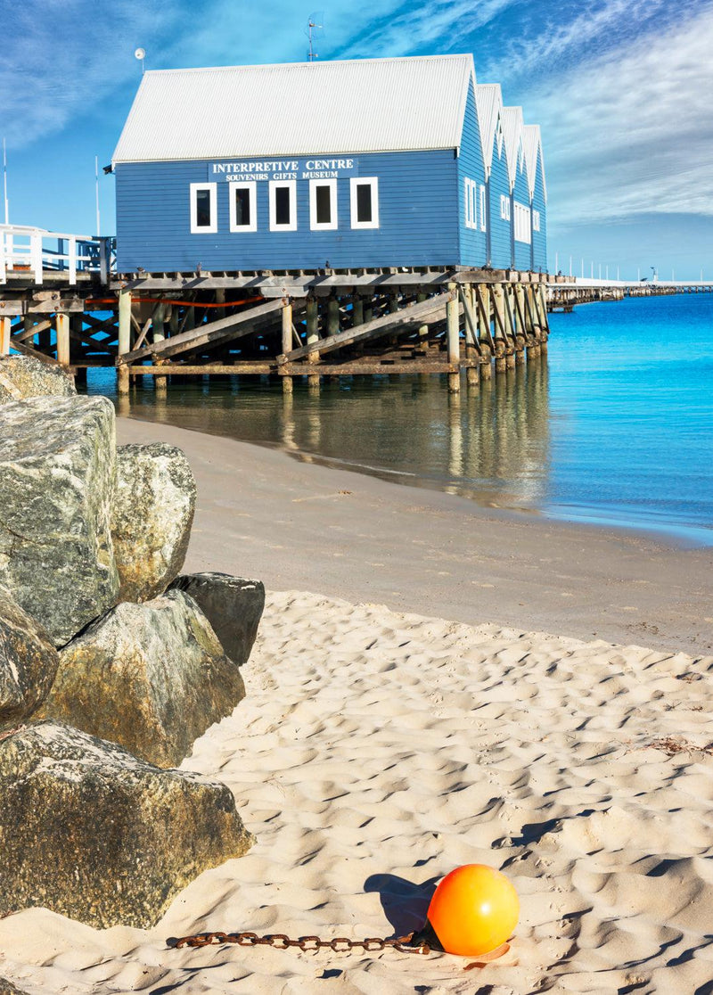 Bussleton Jetty (Portrait) Jigsaw Puzzle by Artist Jaime Dormer and Manufactured by QPuzzles in Queensland