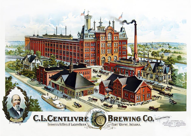C.L. Centlivre Brewing Co. (Landscape) Jigsaw Puzzle by Artist QPuzzles and Manufactured by QPuzzles in Queensland