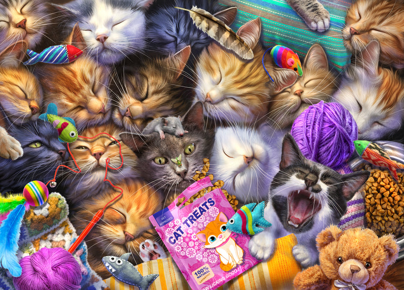 Cat Nap (Landscape)