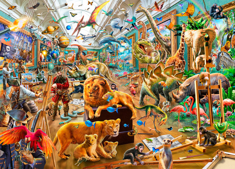 Chaos In The Gallery (Landscape) QPuzzles