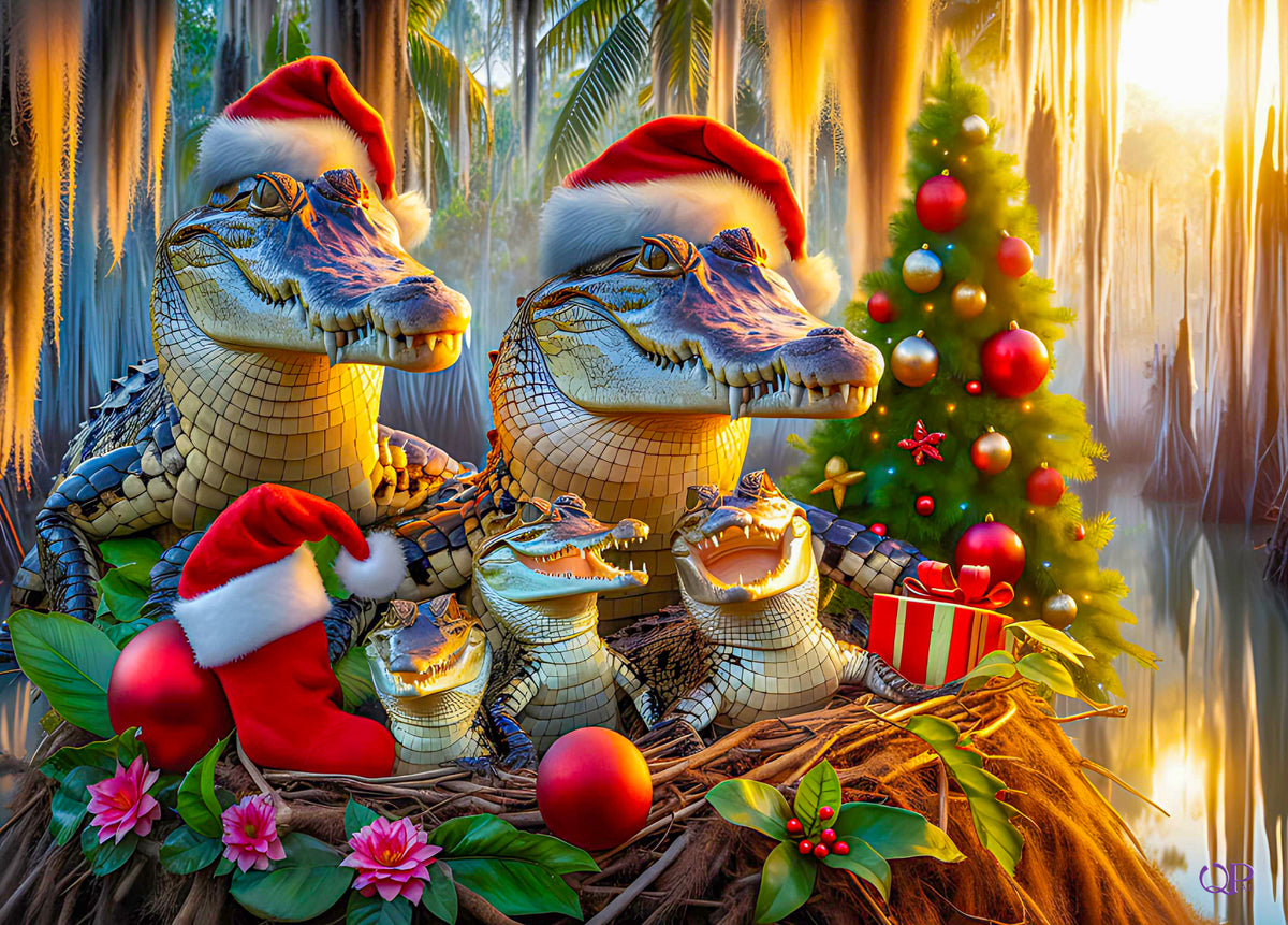Christmas Crocs (Landscape) | Aussie Made | Premium Quality
