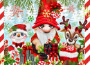 Christmas Gnome and Friends (Landscape)