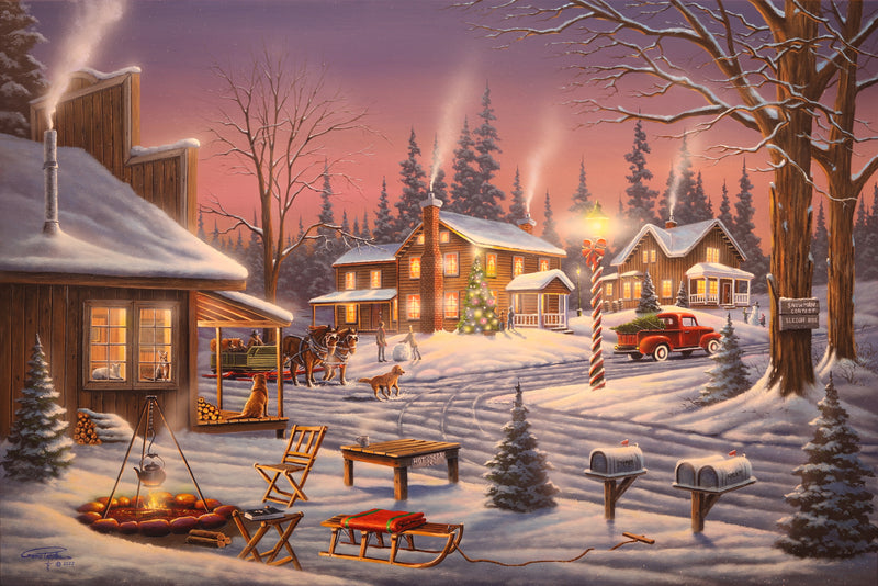 Christmas in the Suburbs (Landscape)