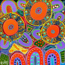 City Life (Square) Jigsaw Puzzle by Artist Polly Wilson and Manufactured by QPuzzles in Queensland