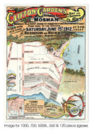 Clifton Gardens, Mosman - 1912 (Portrait) Jigsaw Puzzle by Artist Craig Holloway and Manufactured by QPuzzles in Queensland