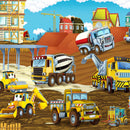 Construction Site (Square) Jigsaw Puzzle by Artist QPuzzles and Manufactured by QPuzzles in Queensland