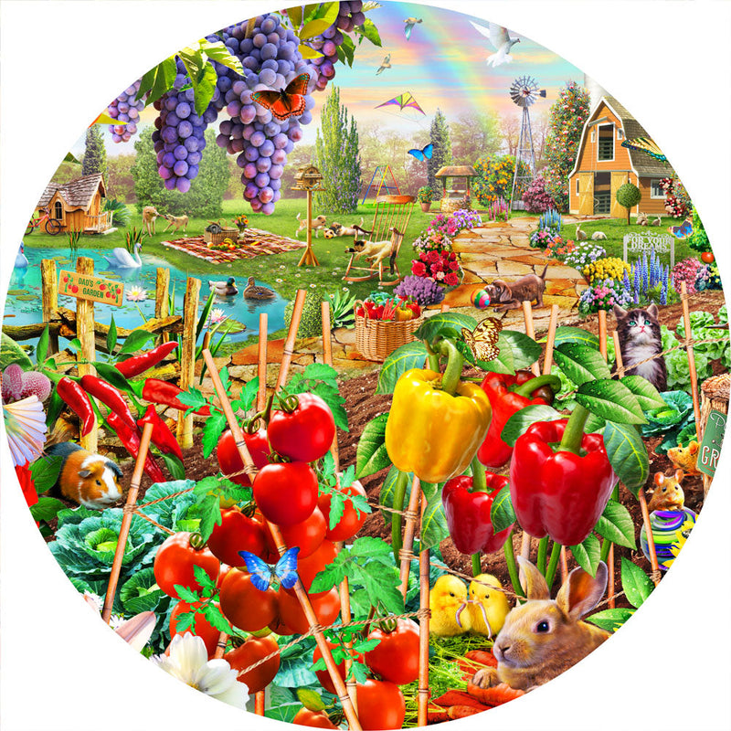 Country Garden (Round) QPuzzles