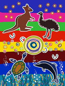 Country to Coast (Portrait) Jigsaw Puzzle by Artist Polly Wilson and Manufactured by QPuzzles in Queensland