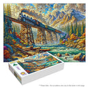 Crossing The Ravine (Landscape)