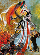 Dachshund Walkies (Portrait)