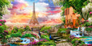 European Collage (Panorama) Jigsaw Puzzle by Artist QPuzzles and Manufactured by QPuzzles in Queensland