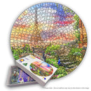 European Collage (Round) QPuzzles