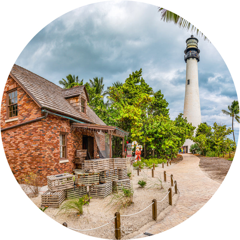 Florida Keys Lighthouse (Round)
