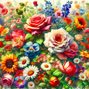 Garden Colours (Square)