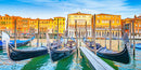 Gondolas of Venice (Panorama) Jigsaw Puzzle by Artist James Dormer and Manufactured by QPuzzles in Queensland