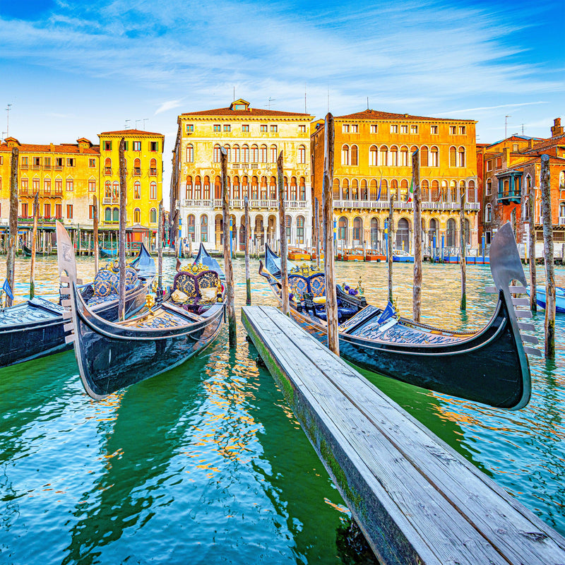 Gondolas of Venice (Square)