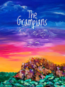 Grampians Sunset (Portrait) Jigsaw Puzzle by Artist Karen McKenzie and Manufactured by QPuzzles in Queensland