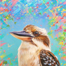 Happy Kooka (Square) Jigsaw Puzzle by Artist Elena Kolotusha and Manufactured by QPuzzles in Queensland